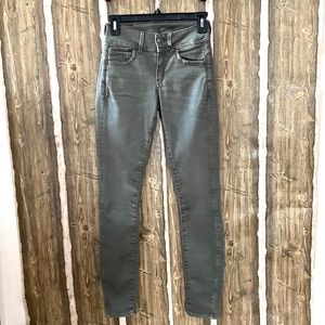 G-star raw skinny olive jeans women’s size 25